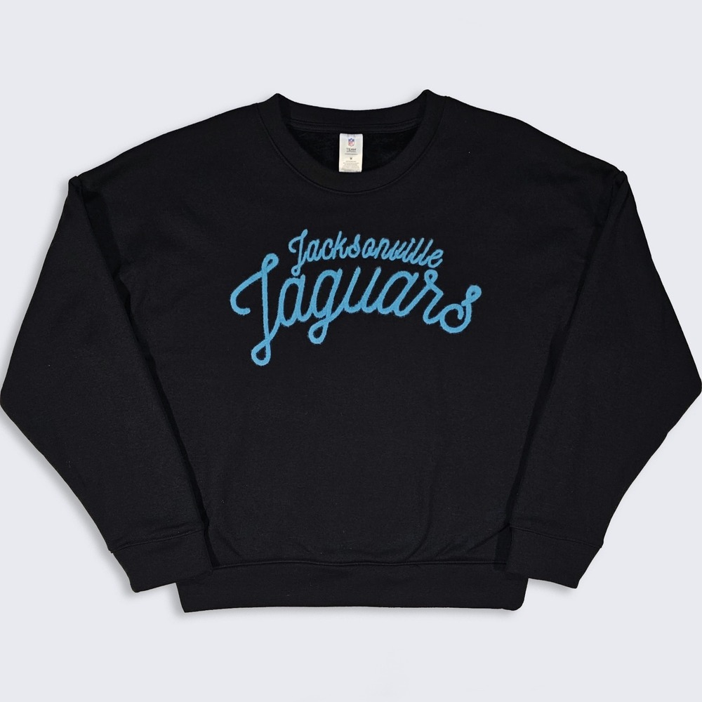 Jacksonville Jaguars NFL Football Women's Crewneck Sweatshirt